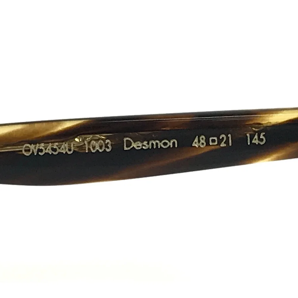 Oliver Peoples Eyeglasses Frames OV5454U 1003 Desmon Cocobolo Round 48-21-145